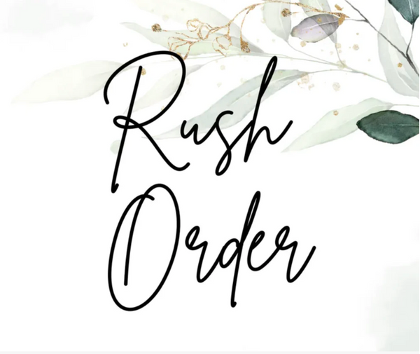 Rush Order: Custom Regalia